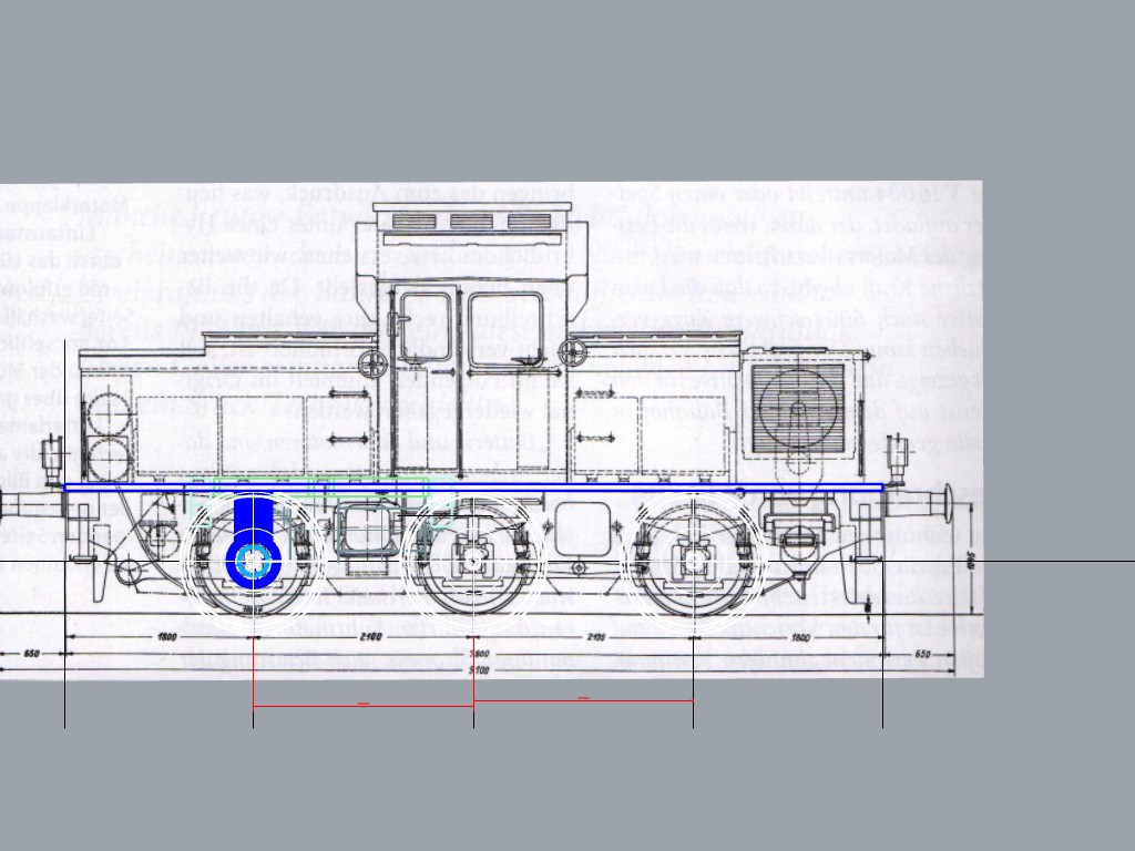 V16 Hybridlokomotive Elektoantrieb und Dieselmotor